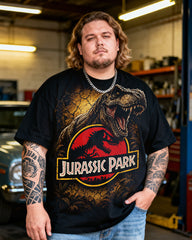 JURASSIC PAPAK Men's Plus Size Short Sleeve T-Shirt