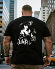 Men's Jelly Roll Big & Tall 100% Cotton T-Shirt
