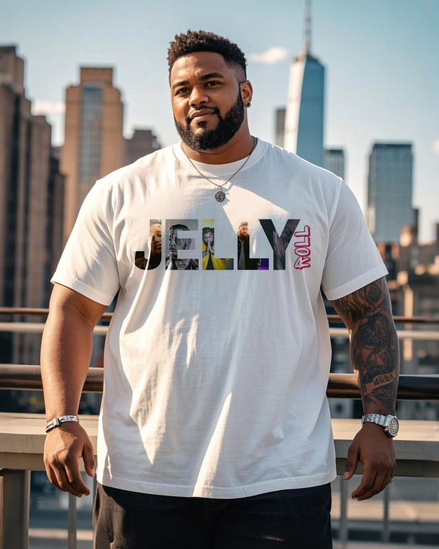 Jelly Roll Men's 100% Cotton Big & Tall T-Shirt
