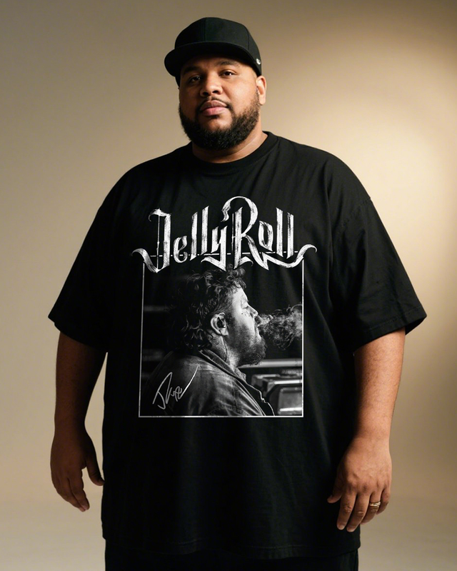Jelly Roll Men's 100% Cotton Big & Tall T-Shirt