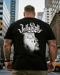 Men's Jelly Roll Big & Tall 100% Cotton T-Shirt