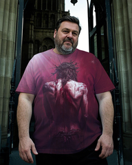 Jesus Men's Plus Size Short Sleeve T-Shirt