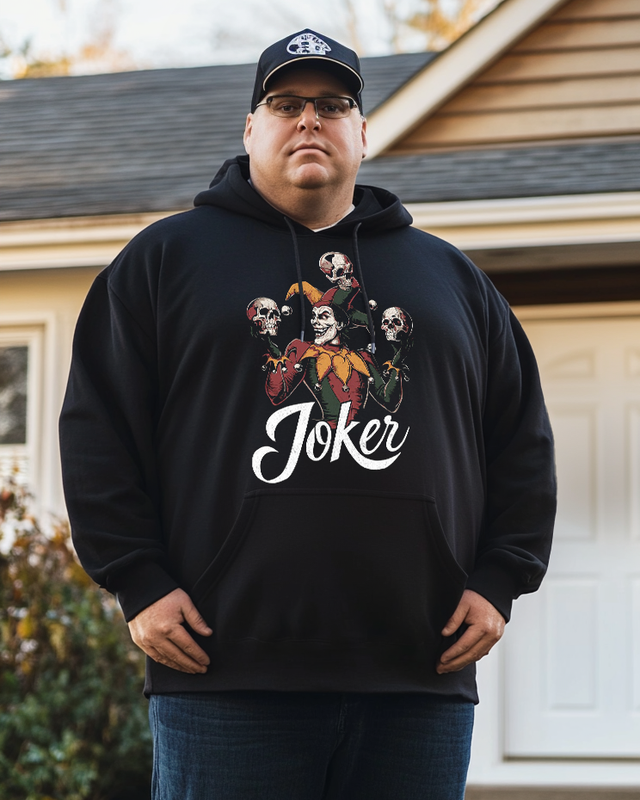 Men's Joker Cotton Big & Tall Hoodie