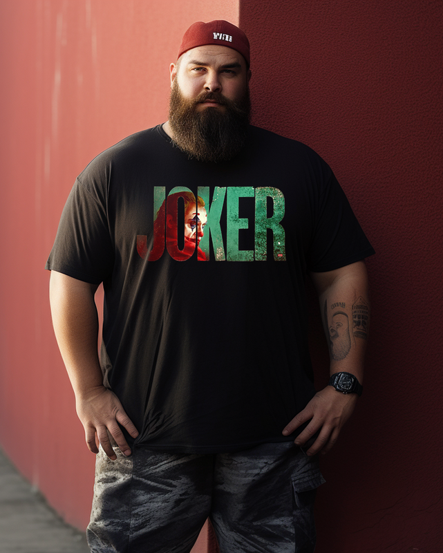 Joker Men's Cotton Big & Tall T-shirt