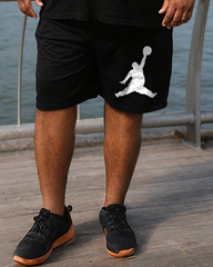 Just do it...tomorrowt Men's Plus Size T-Shirt & Shorts Suit