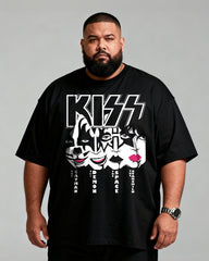 KISS ARMY Men's Music Big & Tall 100% Cotton T-Shirt