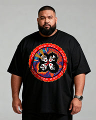KISS ARMY Men's Music Big & Tall 100% Cotton T-Shirt