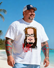 KORN Men's Music Big & Tall 100% Cotton T-Shirt