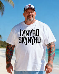 LYNYRD SKYNYRD Men's Music Big & Tall 100% Cotton T-Shirt