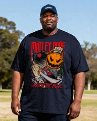MOTLEY CRUE Men's Cotton Big & Tall T-shirt