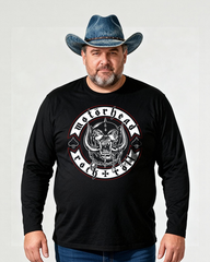 MOTORHEAD Men's Big & Tall Long Sleeve Cotton T-Shirt