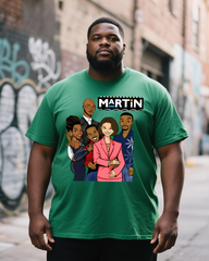 Martin-Cartoon-Design Men's Big & Tall Short Sleeve T-Shirt