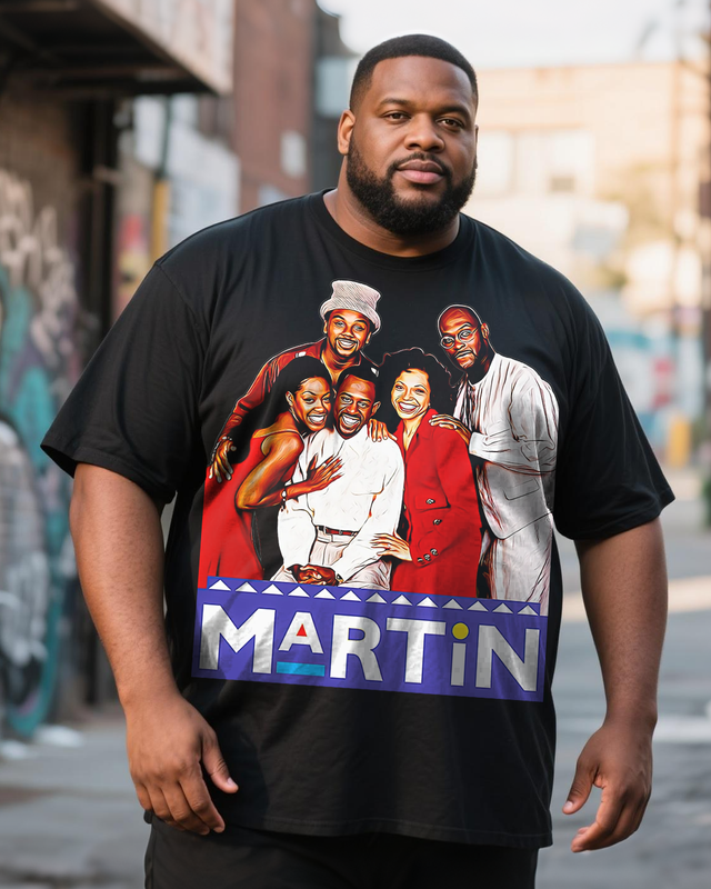 Martin-Lawrence Men's Big & Tall Short Sleeve T-Shirt