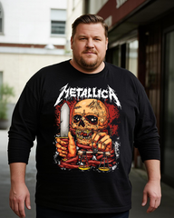 Metallica Men's Big & Tall Long Sleeve Cotton T-Shirt