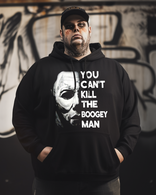 Men's Micheal Myers Halloween Cotton Big & Tall Hoodie