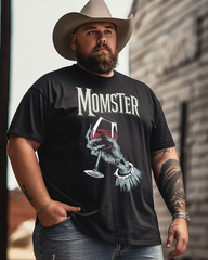Momster Men's Cotton Big & Tall T-shirt
