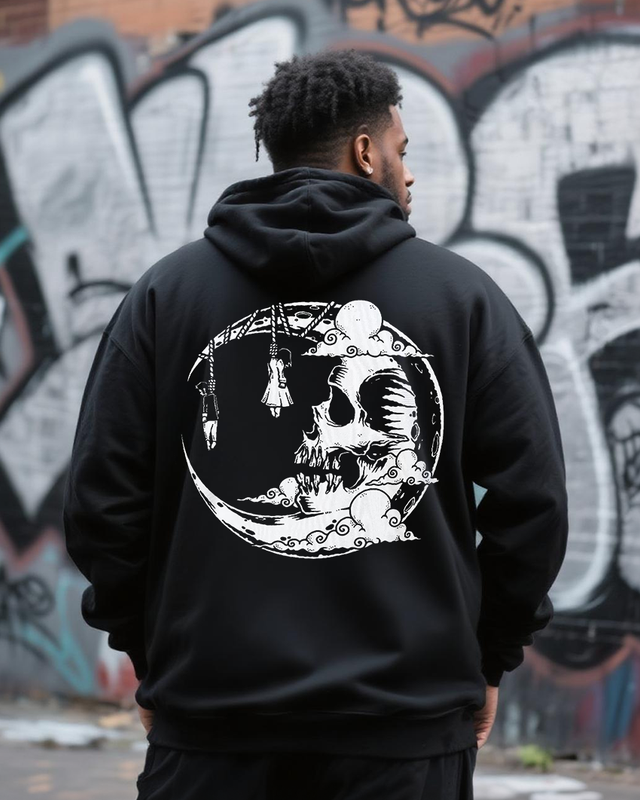 Moon Me Men's Big & Tall Hoodie