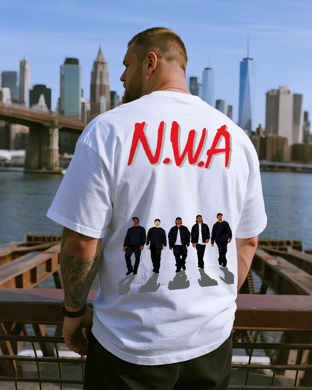 Men's N.W.A Big & Tall 100% Cotton T-Shirt