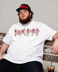 Naruto Shippuden Sakura Jumbo Print 90s Style Men's Big & Tall Cotton T-shirt