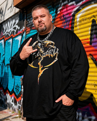 OBITUARY Men's Big & Tall Long Sleeve Cotton T-Shirt