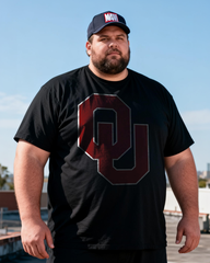 Oklahoma Sooners Men's Big & Tall Short Sleeve T-Shirt