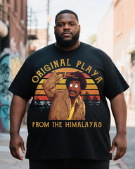 Original-Playa-From-The-Himalayas-Retro-Movie-Martin-Lawrence-Show Men's Big & Tall Short Sleeve T-Shirt