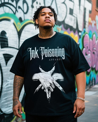 Pentagram Hands Men's Big & Tall Short Sleeve T-Shirt