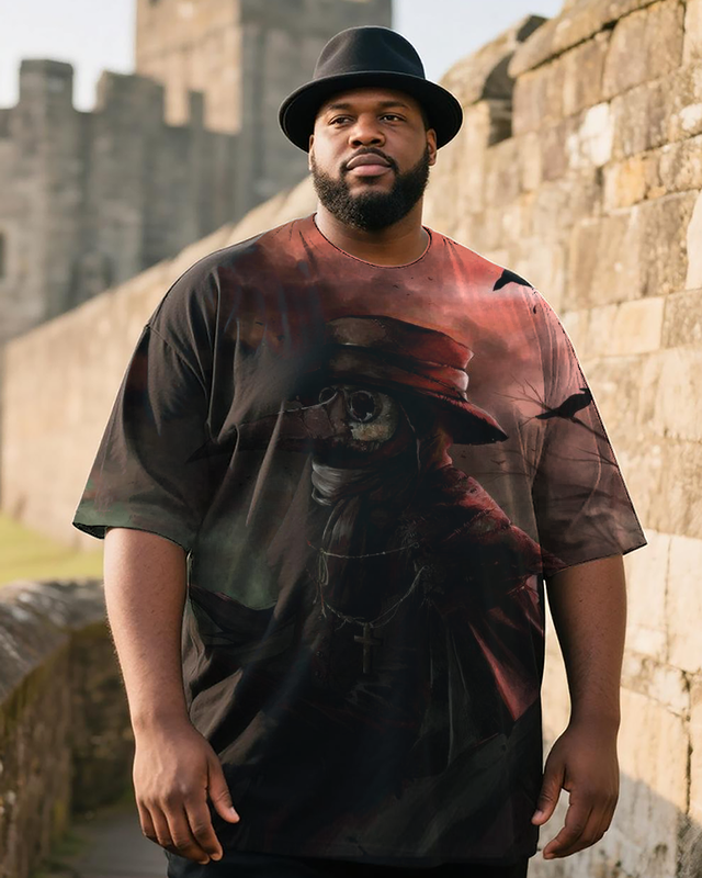 doctor mobile Men's Plus Size Short Sleeve T-Shirt