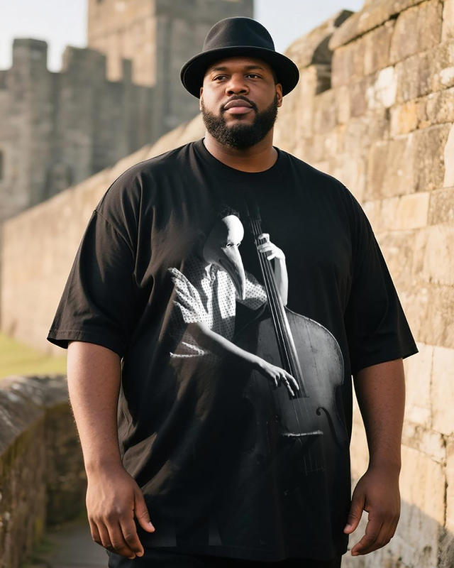 doctor mobile Men's Plus Size Short Sleeve T-Shirt