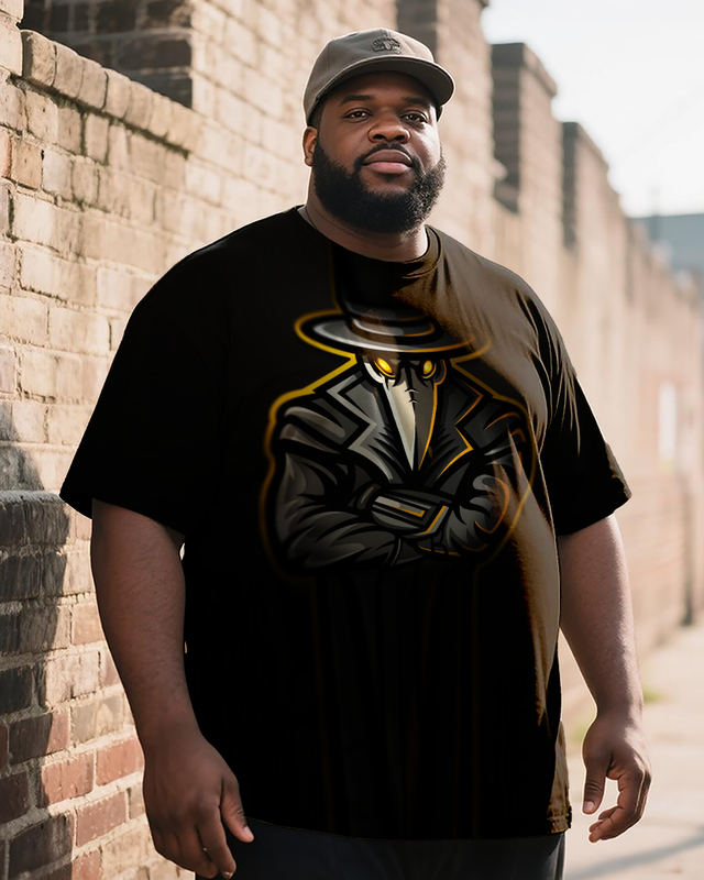 doctor mobile Men's Plus Size Short Sleeve T-Shirt