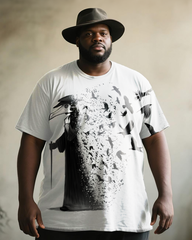 Plague Doctor Men's Plus Size Short Sleeve T-Shirt