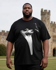 Plague Doctor Men's Plus Size Short Sleeve T-Shirt