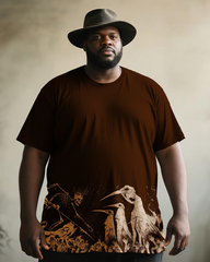 Plague Doctor Men's Plus Size Short Sleeve T-Shirt
