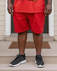 Popeye Men's Plus Size T-Shirt & Shorts Suit