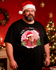 Put The Chris Back In Christmas Men's Cotton Big & Tall T-shirt