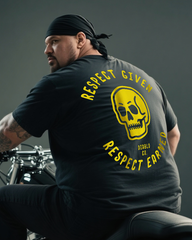 Respect Given, Respect Earned Men's Big & Tall 100% Cotton T-Shirt