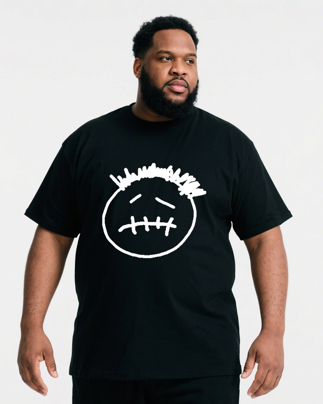Sad Jack Men's Plus Size Short Sleeve T-Shirt