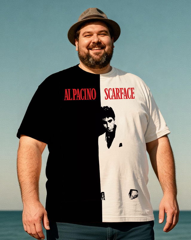 Scarface Men's Big & Tall Short Sleeve T-Shirt