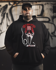 Men's Scream Cotton Big & Tall Hoodie