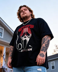 Scream Men's Plus Size Short Sleeve T-Shirt
