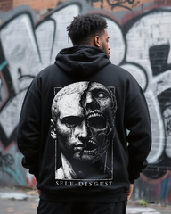 Self Disgust Me Men's Big & Tall Hoodie