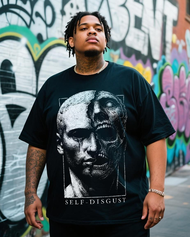 Self Disgust Men's Big & Tall Short Sleeve T-Shirt