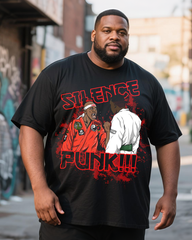 Silence-Punk Men's Big & Tall Short Sleeve T-Shirt