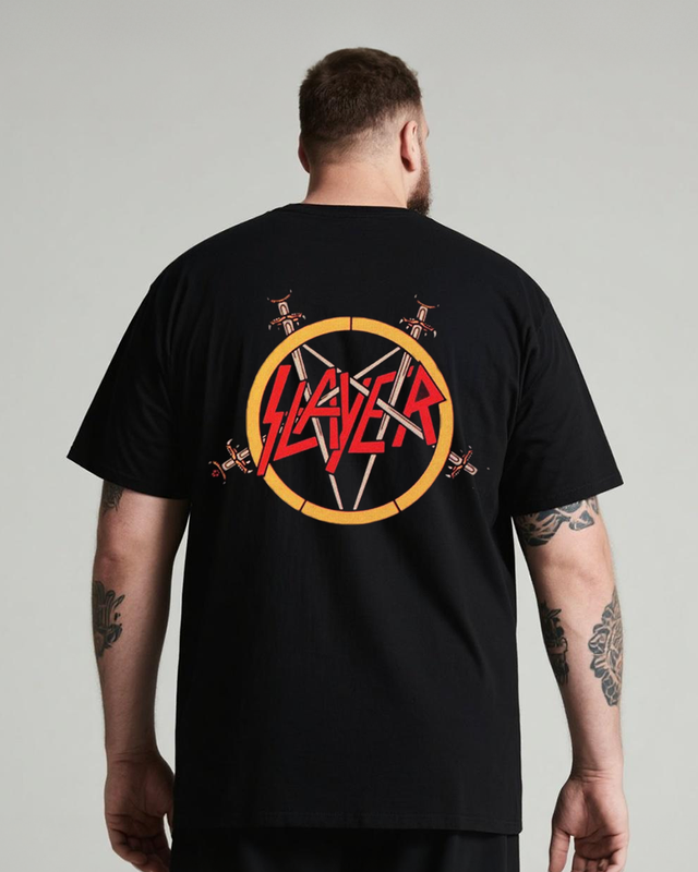 Men's Slayer Big & Tall 100% Cotton T-Shirt