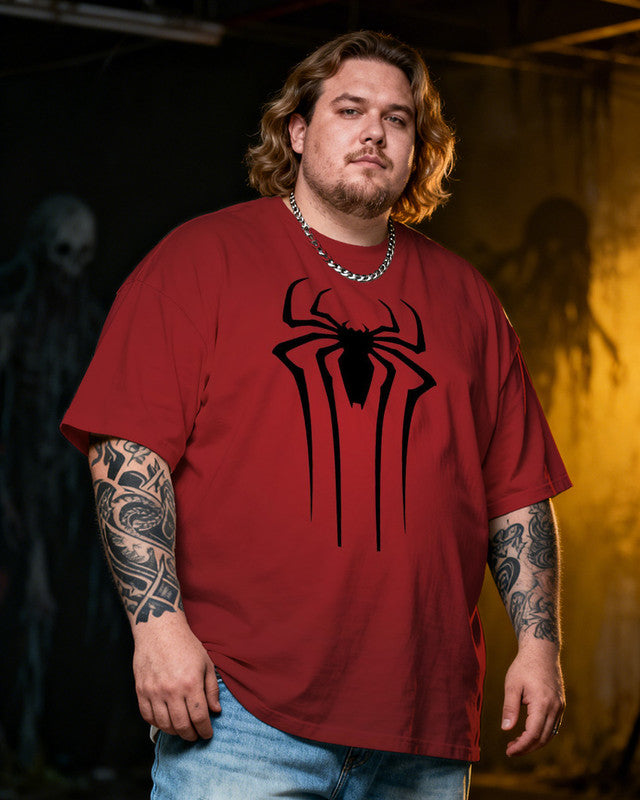 Spider Men's Plus Size Short Sleeve T-Shirt