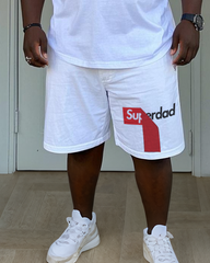 Superdad Men's Plus Size T-Shirt & Shorts Suit