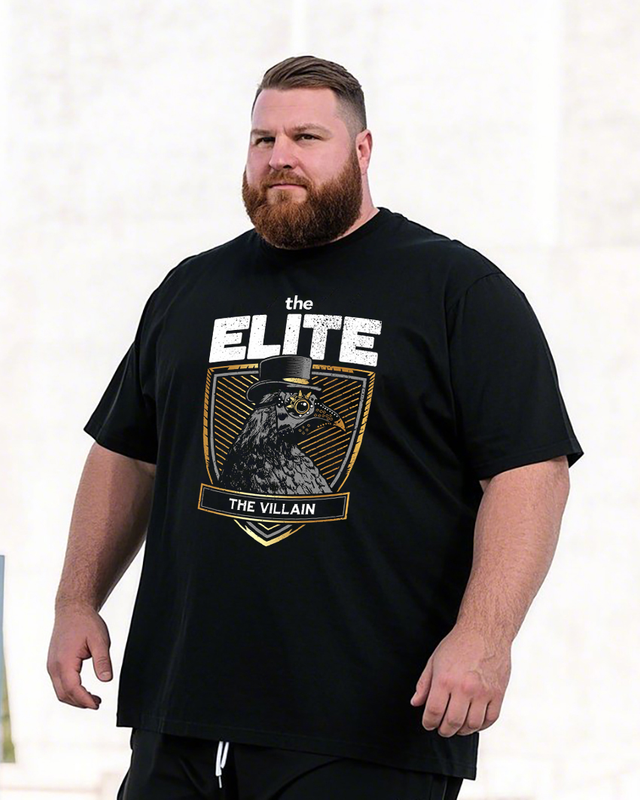 The Elite Men's Plus Size Short Sleeve T-Shirt