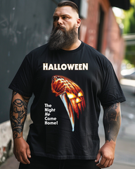 The night he came home Men's Cotton Big & Tall T-shirt