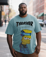 Retro Style Men's Big & Tall Short Sleeve T-Shirt