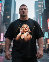 WWE Toni Storm Men's Big & Tall Short Sleeve T-Shirt